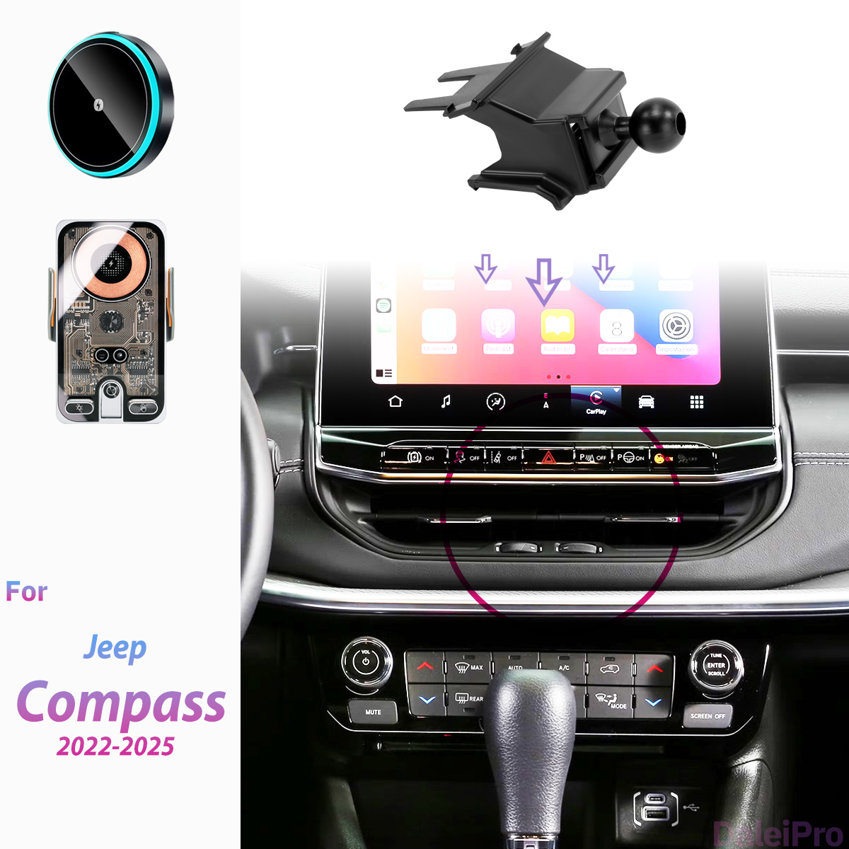 Compass Lensatic - Untuk Jeep Compass / Commander 2022-2025