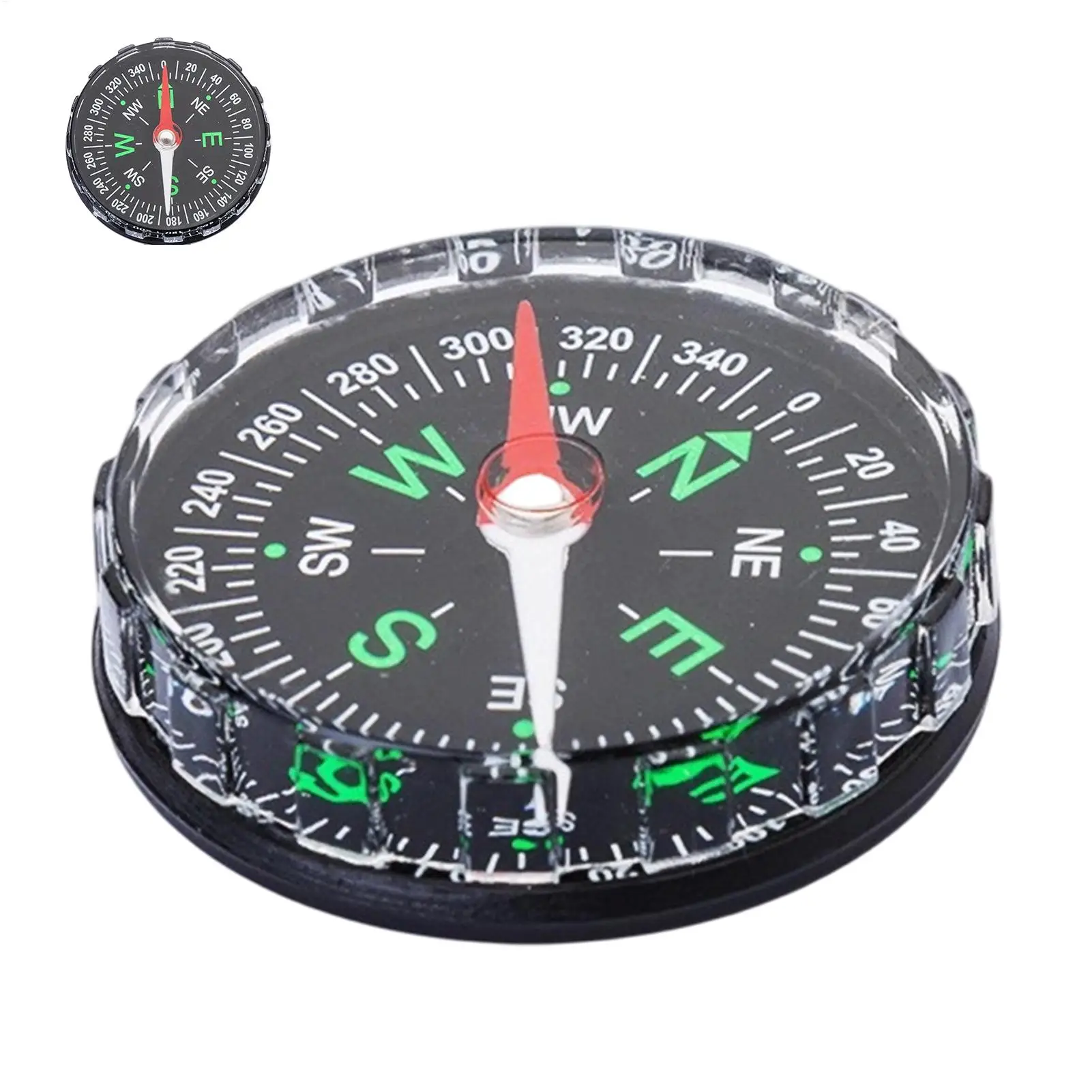 Compass Lensatic - Kompas Saku Magnetik Portabel, Kompas Navigasi