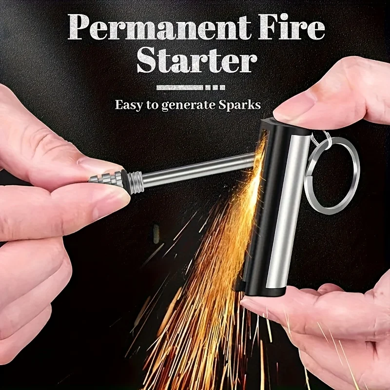 Magnesium Fire Starter - Pemantik Api Logam Flint 2026 Pack