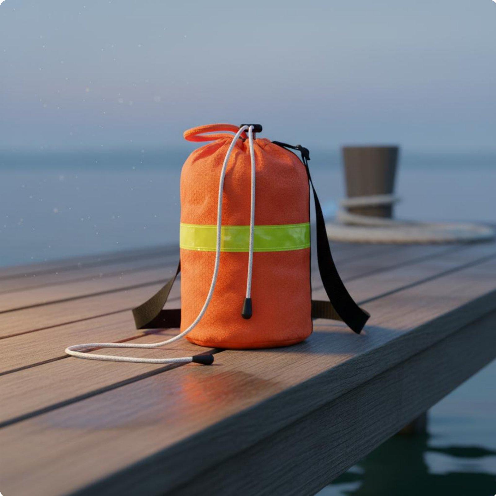 Tas Pelampung untuk Penyelamat - Rescue Rope Throw ulasan dan harga