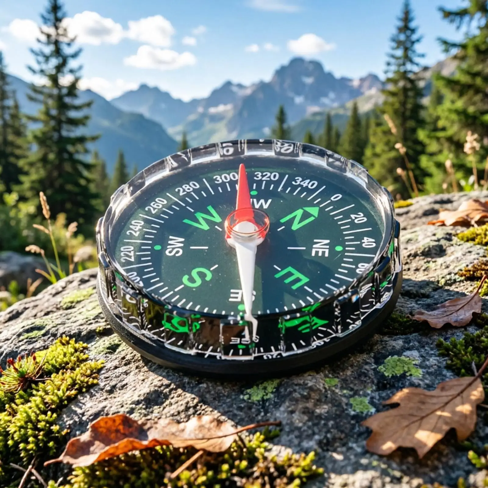 Kompas Saku Magnetik Portabel, - Compass Lensatic ulasan dan harga