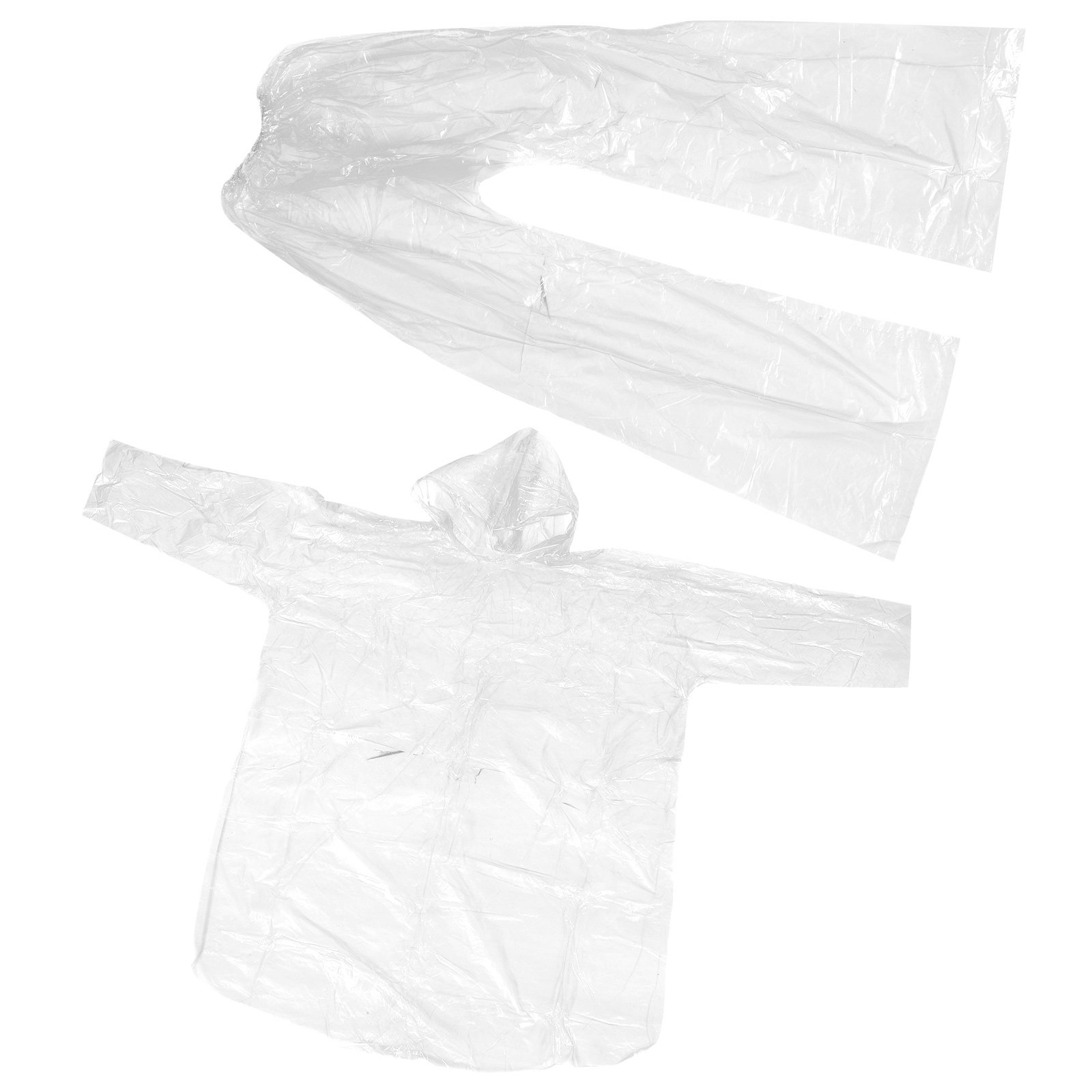 Set Ponco Hujan Transparan Ber - Emergency Poncho Rain ulasan dan harga
