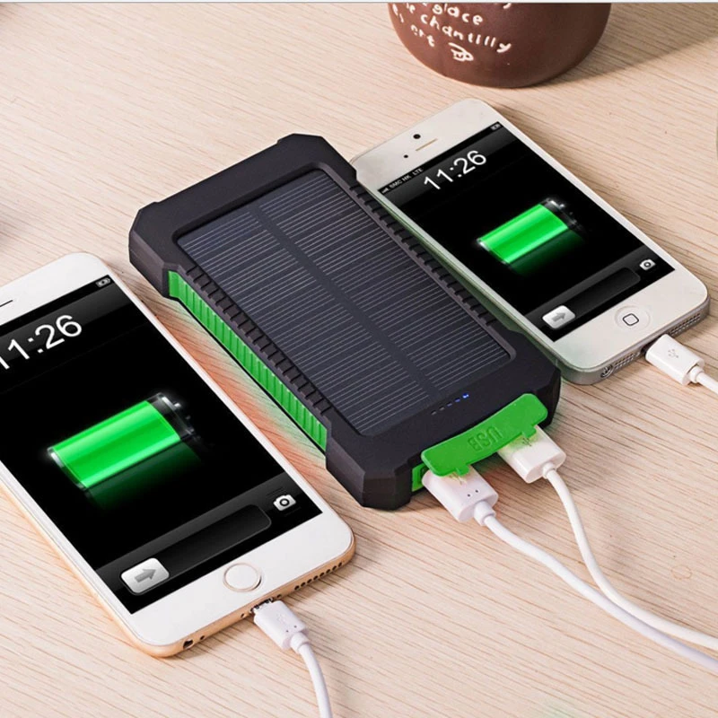 Bank Daya Tenaga Surya 500000m - Solar Emergency Charger ulasan dan harga